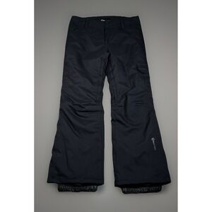 Sunice Insulated Ski Pants Women 12 Black Adjustable Waist Breathable Cargo